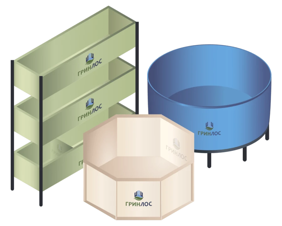 Open-Type Fish Farming Pools by GRINLOS