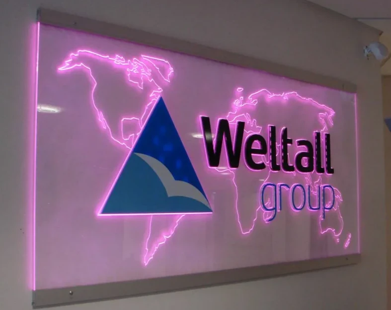 Information and Decorative Signs (Plastic, Glass, LED)