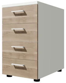 Magna 4-Drawer Side Cabinet, Model MT 03