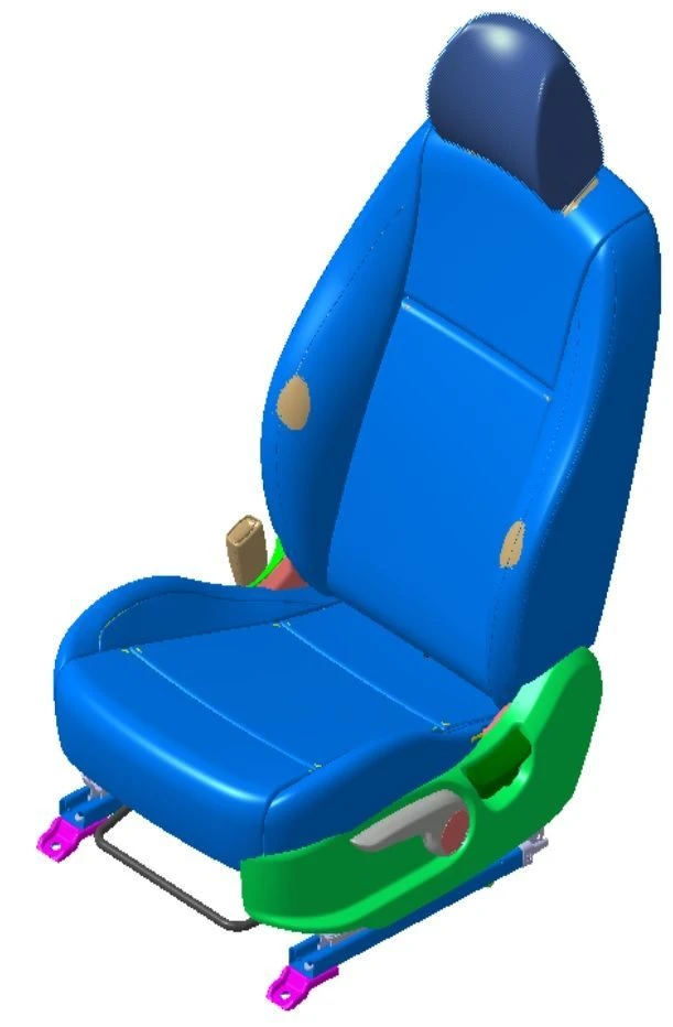 Left Front Seat for HCr PE