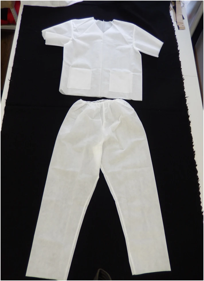 Non-Sterile Disposable Isolation Suit SIMPATIKA 3-01/3-02/3-03