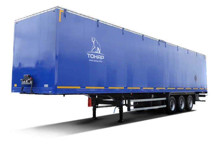 Refrigerated Semi-Trailer Tonar Model 97863 with Heating System