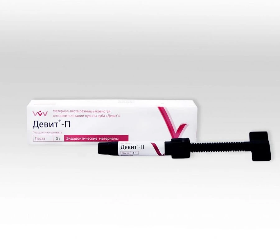 Devit-P Paste for Pulp Devitalization and Mummification of Milk Teeth