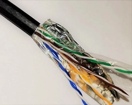 Skynet Light FTP Cat 5e PE 4x2x24AWG Cu Outdoor Cable