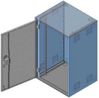 Wall-mounted strengthened distribution cabinet SHRN-18U-600x900x500