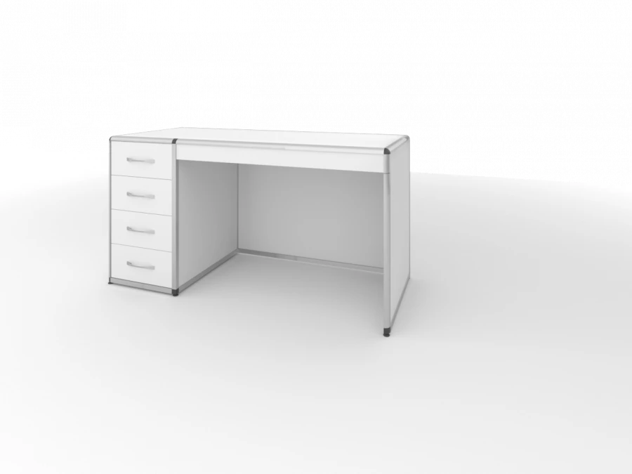 Adjustable Work Table C-3 for Sitting and Standing