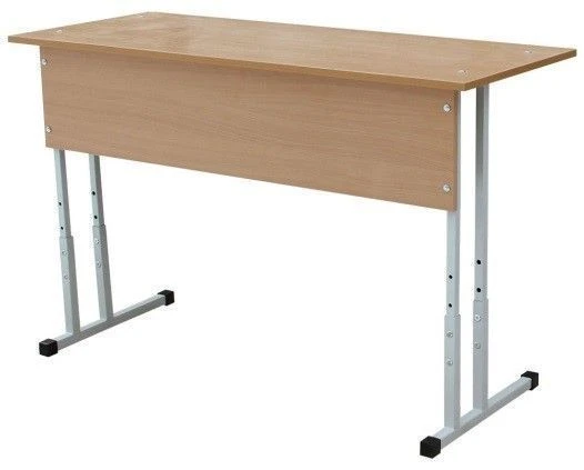 Adjustable Double Student Desk for Growth Groups 2-4 Model 2СУР-1 by Edelwood