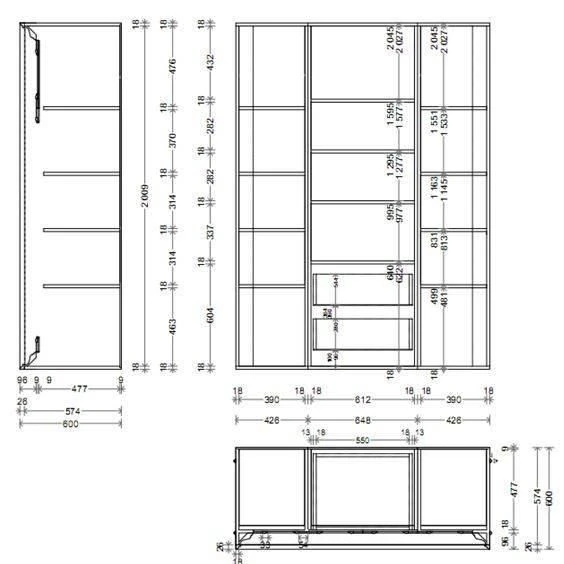 Children's Toy Storage Cabinet - Model SHK 4
