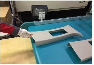 Upper Left Center Pillar Trim Assembly for Lightweight Vehicles