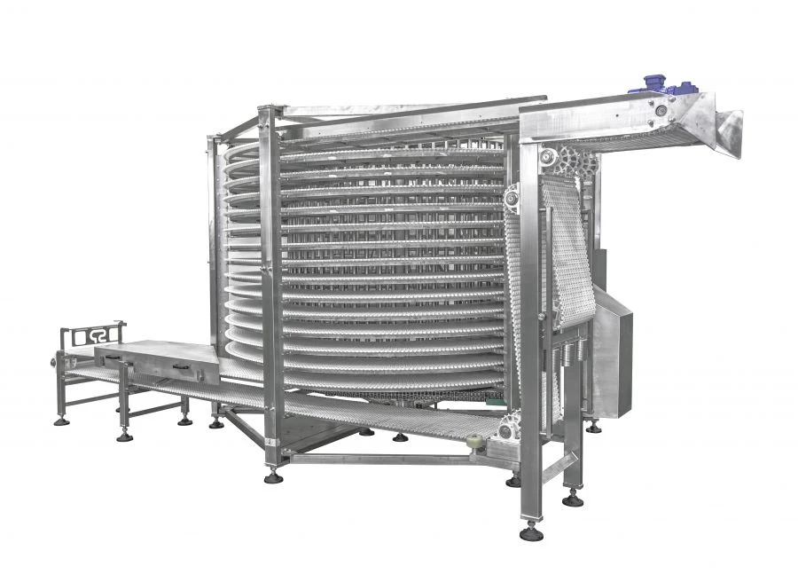 Spiral Conveyor for Cooling, Freezing, and Proofing - SPT Model