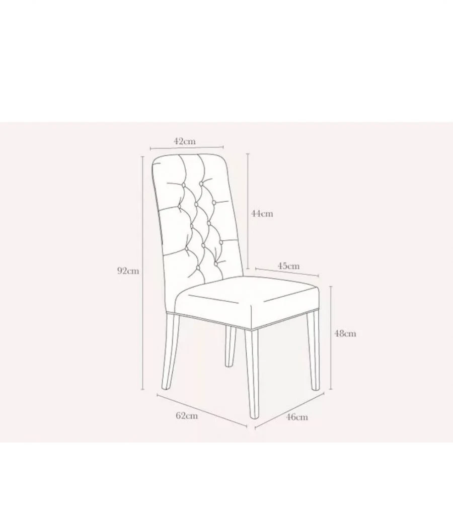 Soft Chair with Wooden Frame - Martin OBS-4