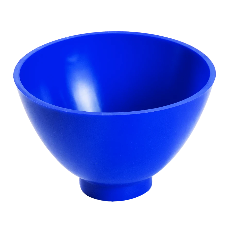 Elastic Dental Mixing Bowl for Gypsum - CHRZ-400 "Celit", Blue