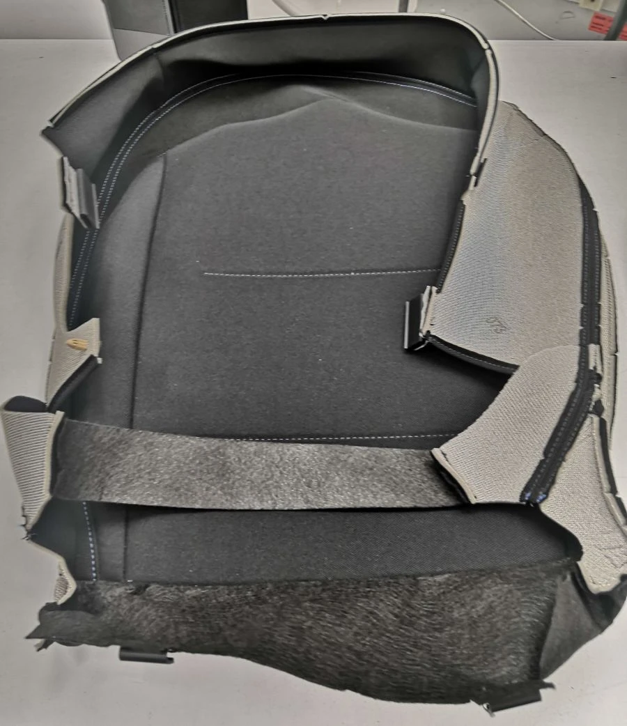 Driver's Seat Cushion Cover, Black Fabric, 6802500XST33A8P