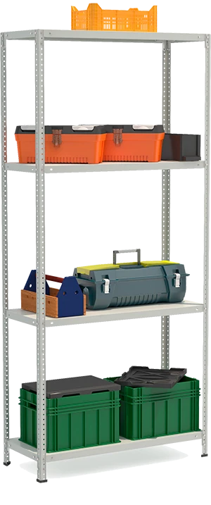 Reinforced Metal Shelf Rack STF Model 1044-2.2