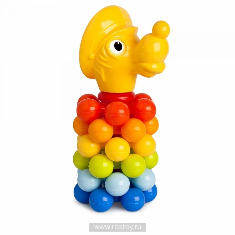 Mini Pyramid with Balls - Wolf Cub