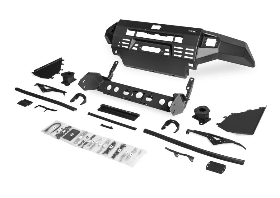 Automotive Bumper for NISSAN NAVARA (2015-2020) Black + Mounting Kit