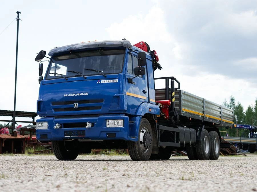 Hydraulic Loader Crane Vehicle KAMAZ 43118 MKMA 41K07N-Z020