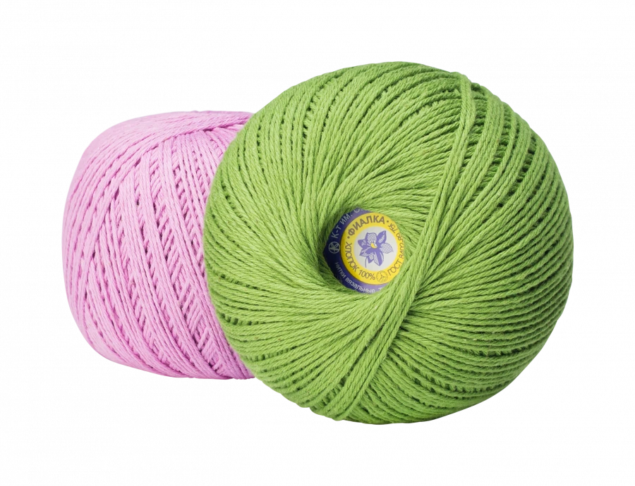 High-Quality Cotton Knitting Yarn - Violette