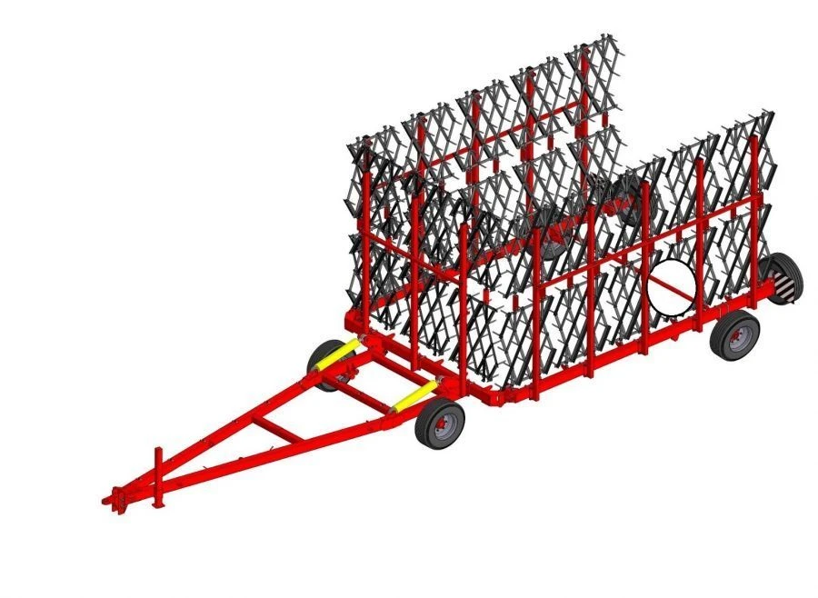 Universal Hydraulically-Operated Wide-Span Cultivator SShG-13-02