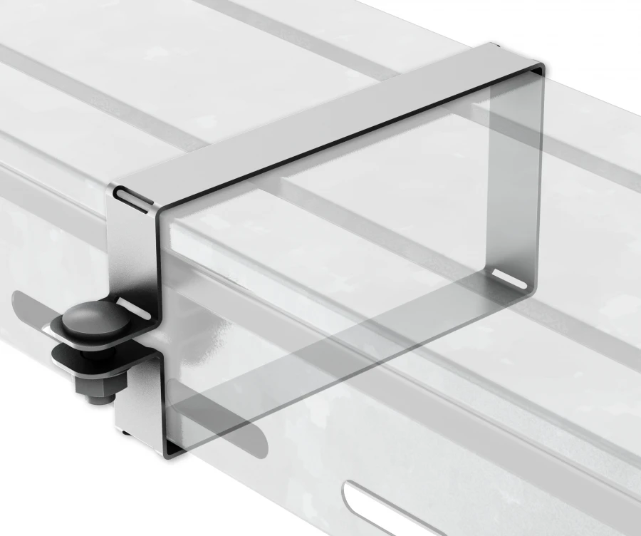 Universal Cable Tray Cover Clamp 35x50mm CKL10D-HK-035-050-EZ