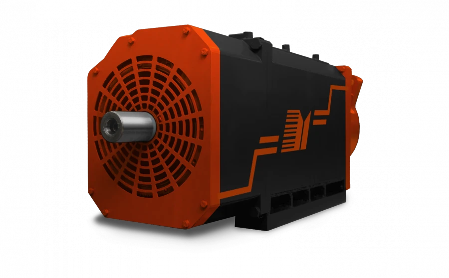 Asynchronous Traction Motor for Tram Cars EDBT1