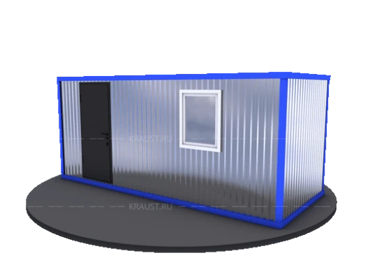 Metal Block Container - Durable Steel Structure