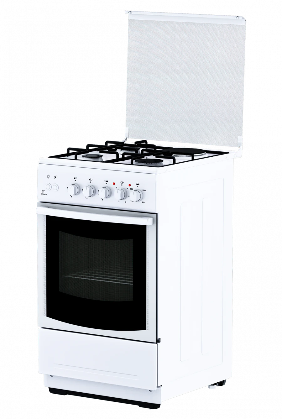 Combined Gas and Electric Kitchen Stove FLAMA RK 23-121