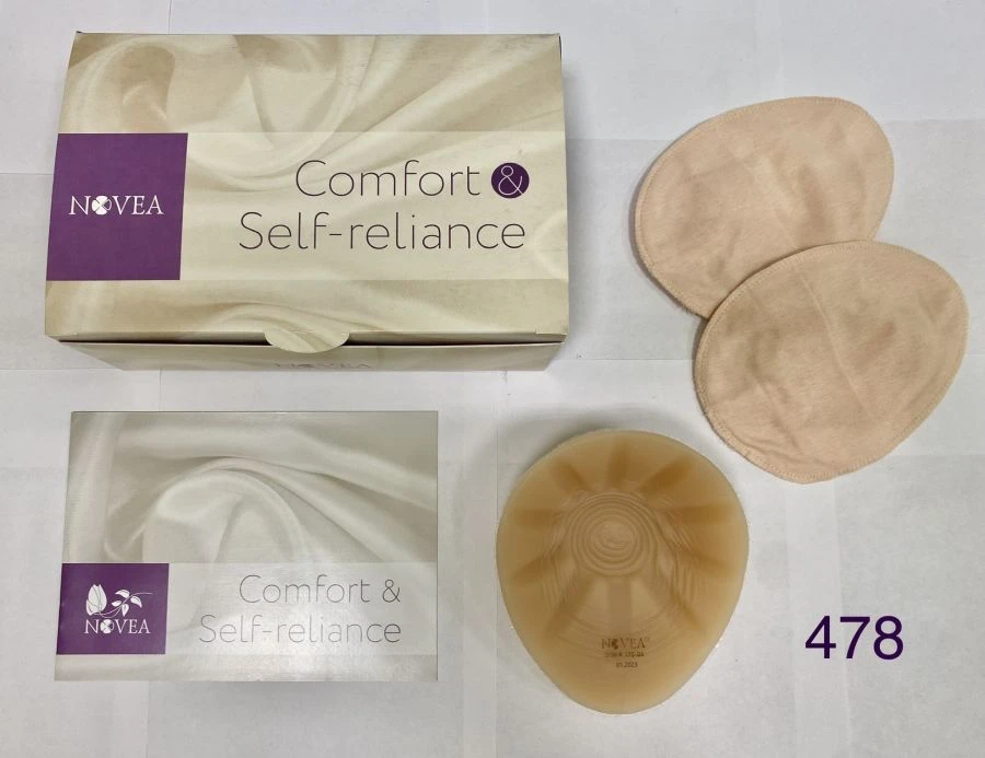 Silicone Gel Breast Prosthesis for Post-Surgery Recovery, Model 478