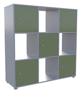 Wooden Shelving Unit ST.7 for Office and Home Use