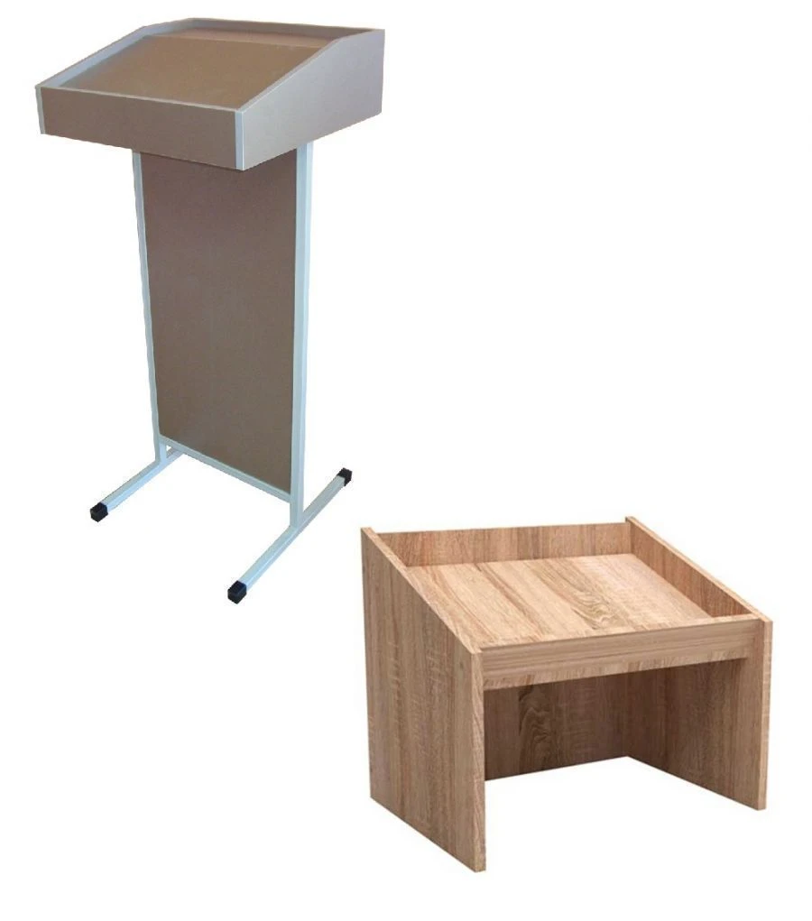 Edelwood Desktop and Floor Podium for Presentations and Displays