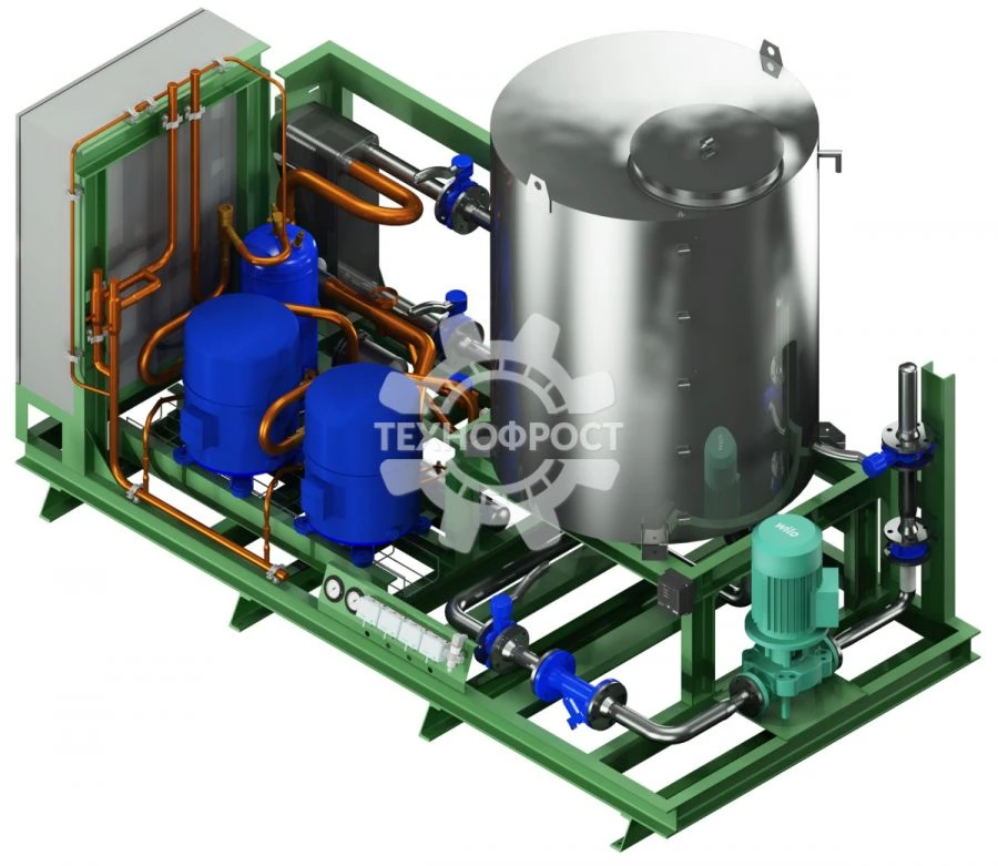 Industrial Refrigeration Units with Piston Compressors - UV Series