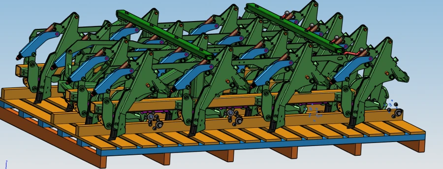 Seed Drill Section Kit DMC 3000-250 O. B.-R