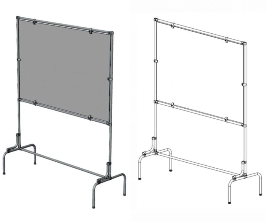 Multi-functional Voting Stand - Modular Design for Information Display