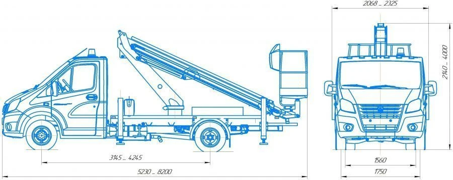 Hydraulic Transport Equipment with Lifting Platforms R180T, VA180T Velmash-S Type AM193 Modification 27193H