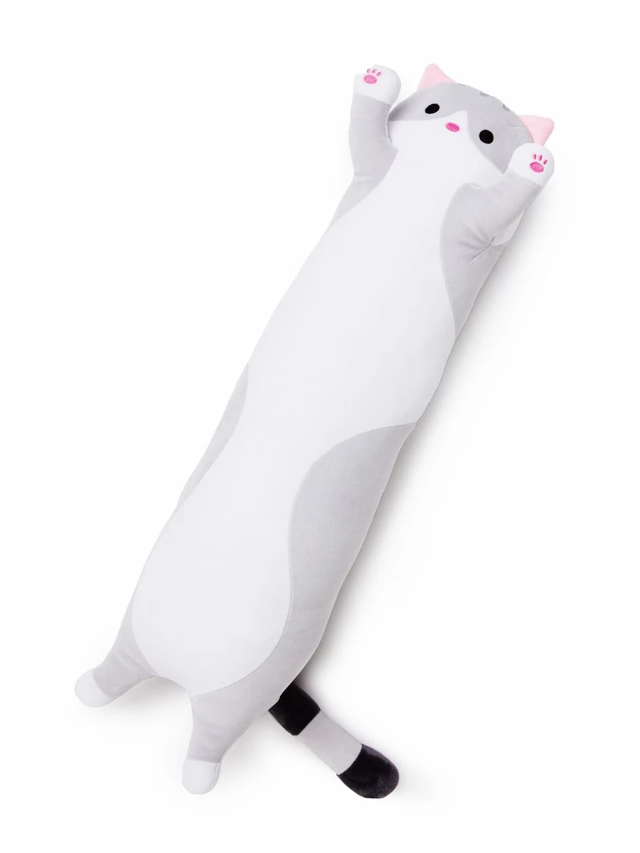 Long Cat Pillow Toy "Baton" 67 cm