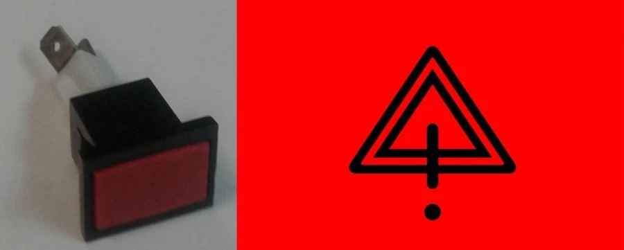 Control Lamp for Emergency Switch Activation 2212.3803-37A