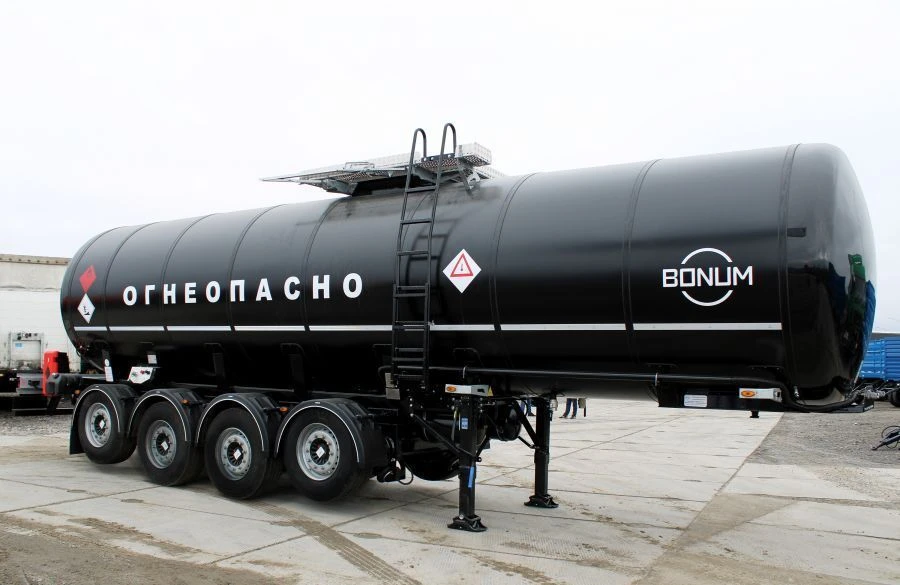 BONUM 914210 Semi-Trailer Tank for Transporting Organic Liquids