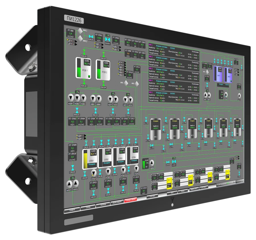 Industrial Touchscreen Computer Panel PI1226
