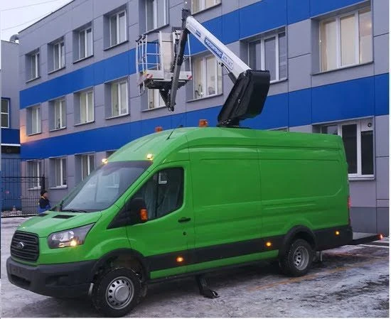 Mobile Aerial Work Platform Truck 3227 Model 3227KR on Ford Transit Chassis