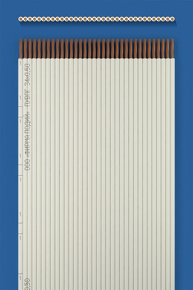 Flat Installation Wire PUVPG 34x0.50