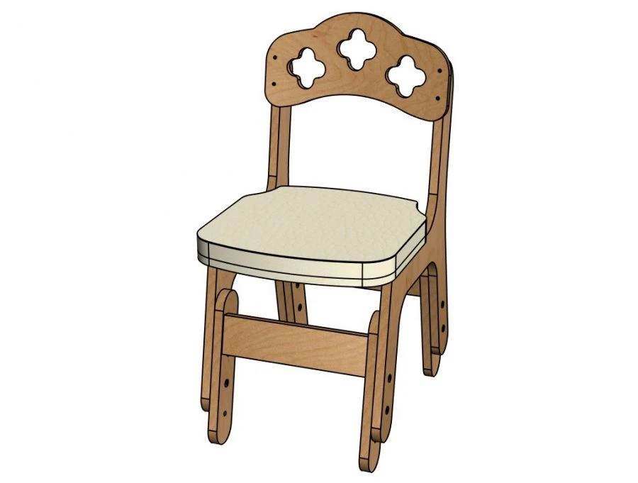 Adjustable Semi-Soft Chair for Kids "Vasilisa" No.1 / StD57