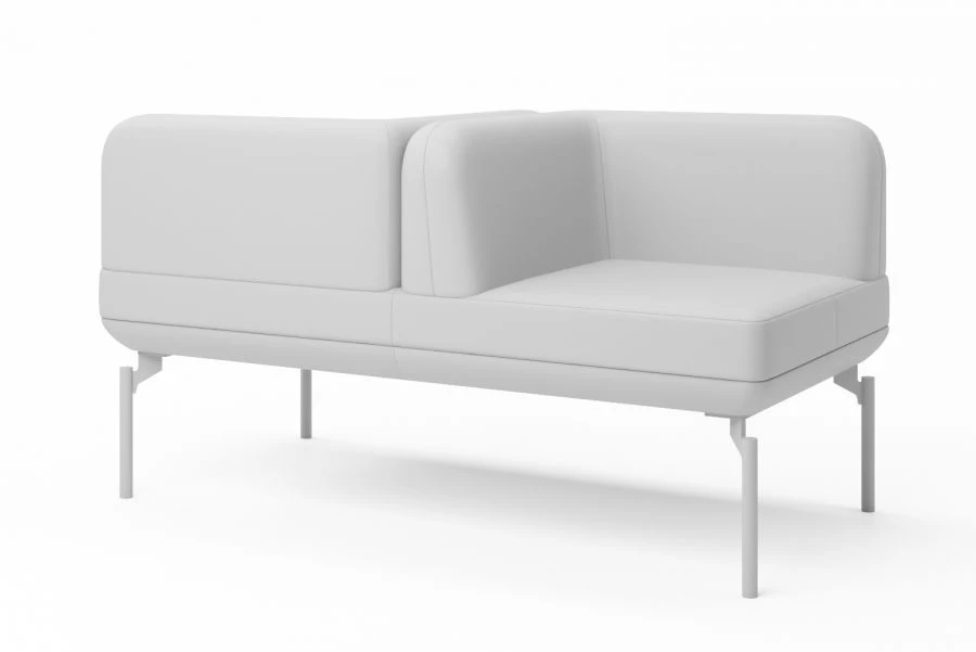 Ergonomic Soft Sofa for Public Spaces L15-2VX