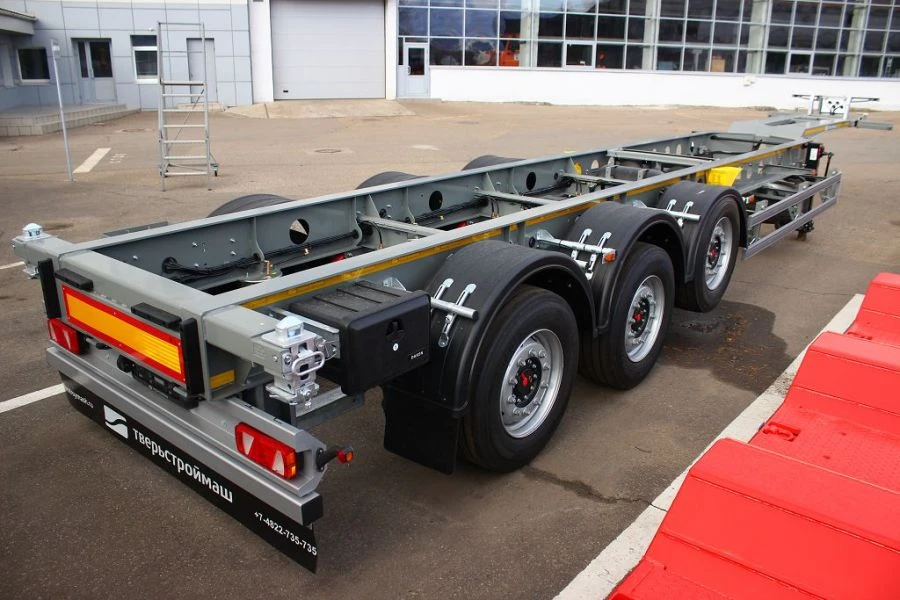 Specialized Platform Semi-Trailer TverstroyMash 993931 Modification 0023