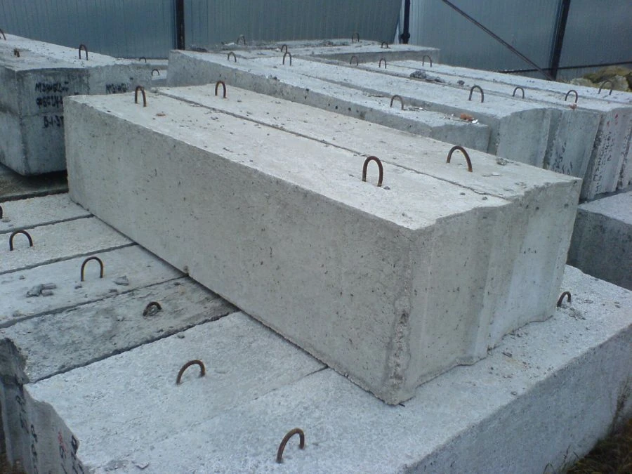 Reinforced Concrete Foundation Block for Structural Support FBS9.6.6