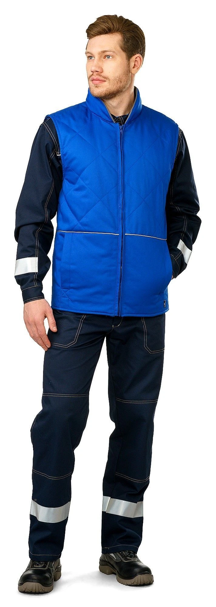 Insulated Vest with Side Pockets, Model 2.271