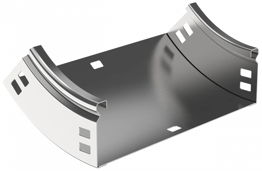 Vertical 45° Smooth Bend CPV51-0-45-080-300 ESCA Type B10 80x300mm IEK