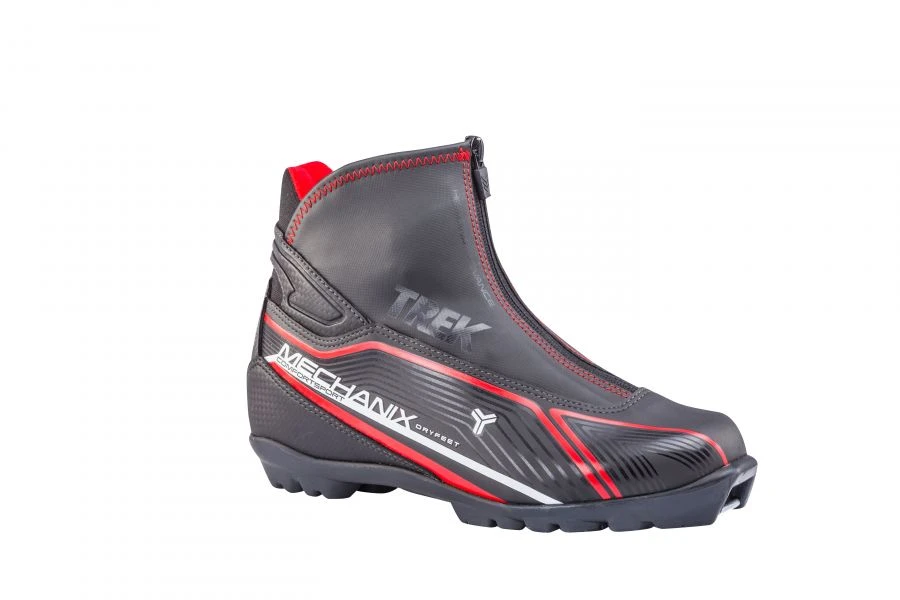 Trek Mechanix2 Black Ski Boots with Red Logo Size S