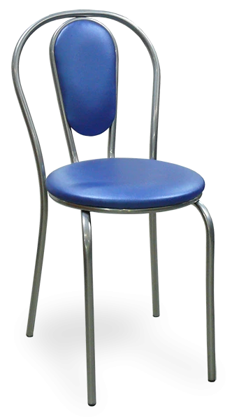 Vega SM018.0 Upholstered Chair in Vinyl Leather