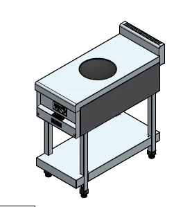 Lower Module MN-19 for Kitchen Induction Cooktops
