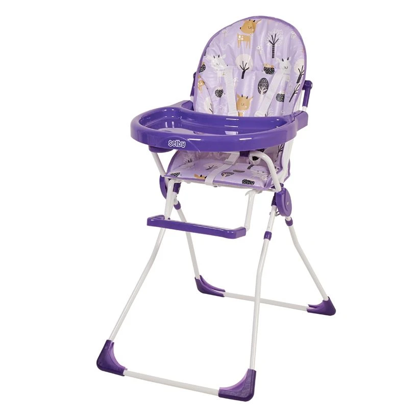 Feeding Chair for Kids Selby 152 Cute Deer, Purple, Art. 0002130-22